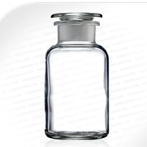 شیشه پودری سفید در سمباده ای