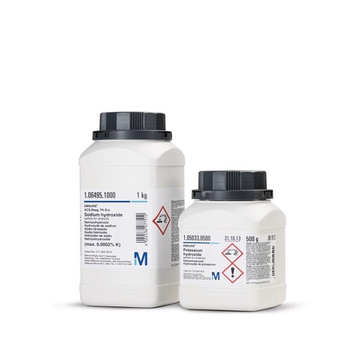 Sodium hydroxide Merck code 106469