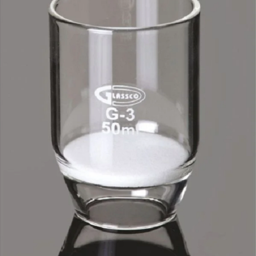 Laboratory crucible, Glasgow sinter glass crucible